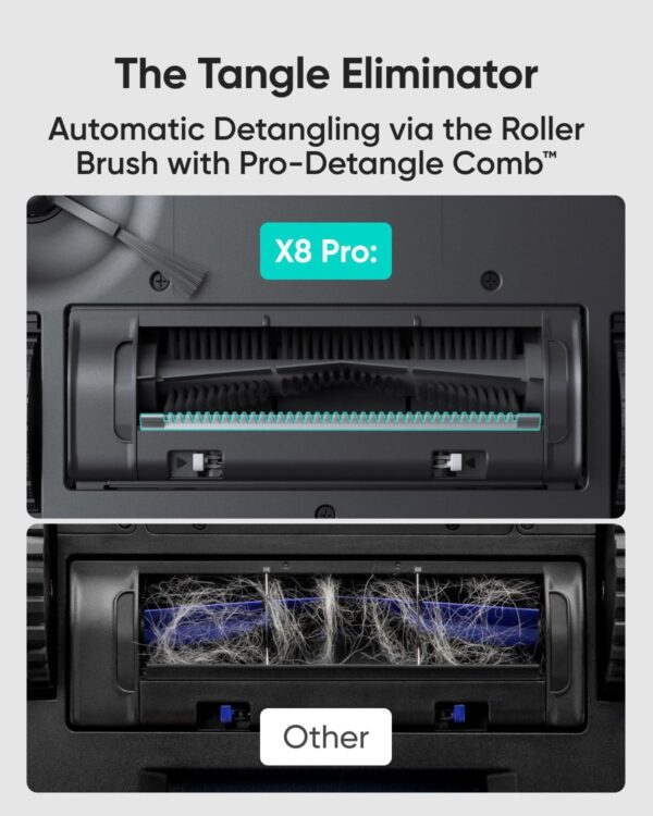 جارو رباتیک استوک انکر مدل Anker Eufy Clean X8 Pro SES